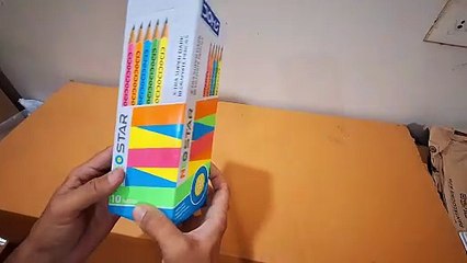 Unboxing & Review of DOMS Neostar Viral X-TRA Super Dark Pencil