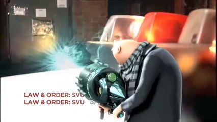 Gru interrupts the Law and Order line-up (aka Despicable Me Promo) (20??) (RARE) (U.S.A)