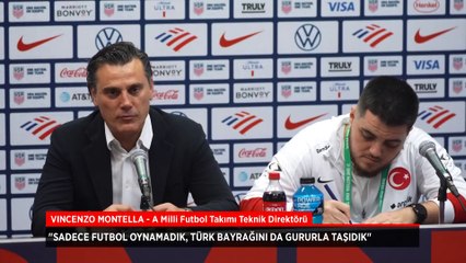 Vincenzo Montella: Bu galibiyeti Türk halkına armağan ediyoruz