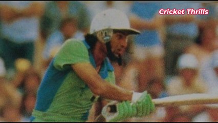 Mohsin Khan 59 off 56 Balls 7 Fours 1 Six vs Sri Lanka 1st ODI, Kandy, March 02, 1986