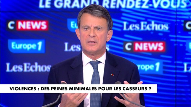 Manuel Valls : «Je suis favorable à des peines minimales»