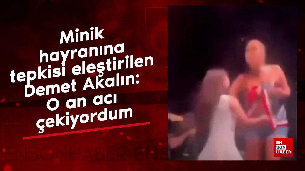 Minik hayranına tepkisi eleştirilen Demet Akalın: O an acı çekiyordum