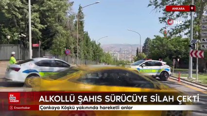 Ankara Çankaya Köşkü yakınında hareketli anlar