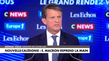Manuel Valls : «Le sentiment de peur s'est emparé de la population calédonienne»
