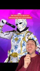 Ma réaction au démasquage de La Porcelaine (Mask Singer 7)