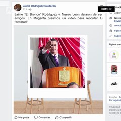Recuerdos de Facebook de Jaime y Nuevo León