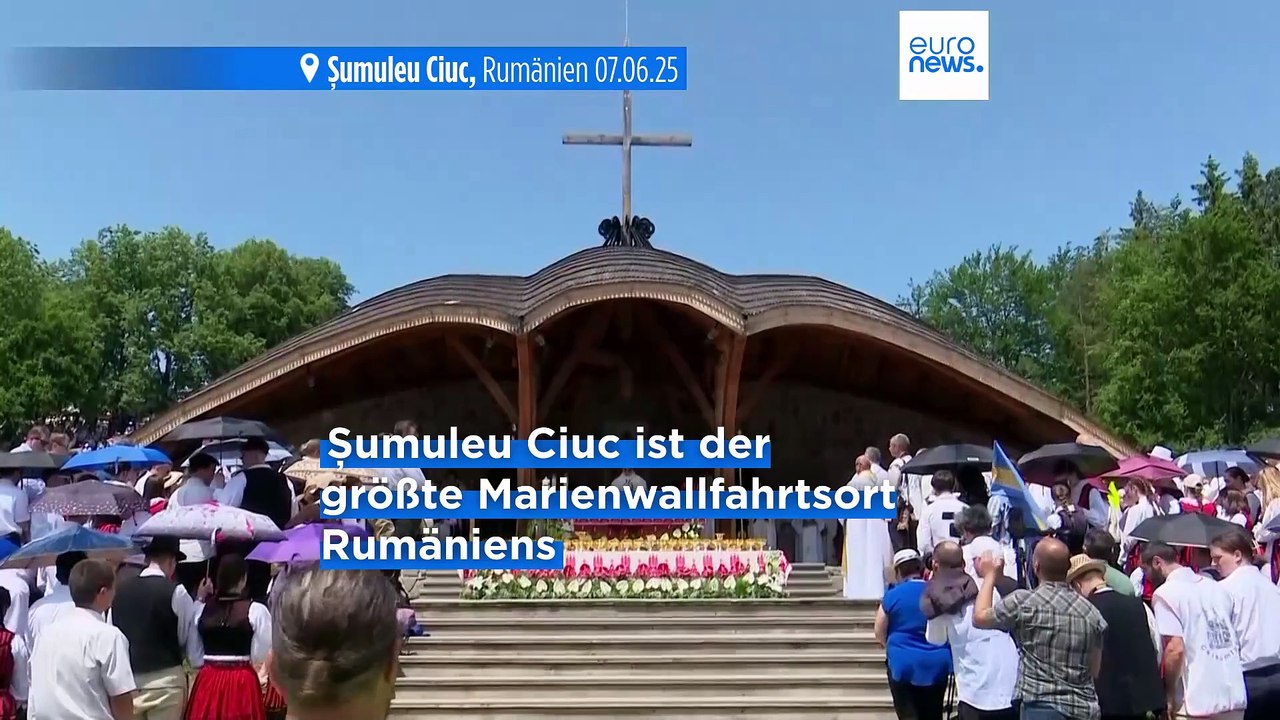 Rumänien: Traditionelle Pfingstwallfahrt nach Șumuleu Ciuc