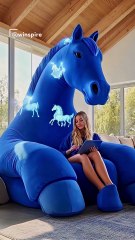 You've Never Seen Furniture Like THIS 🐎✨ #interiordesign #horse #luxuryhomes
