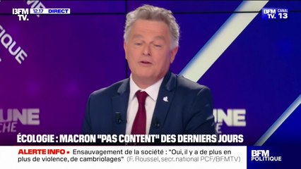 "Les ZFE sont des zones à fortes exclusions", déclare Fabien Roussel