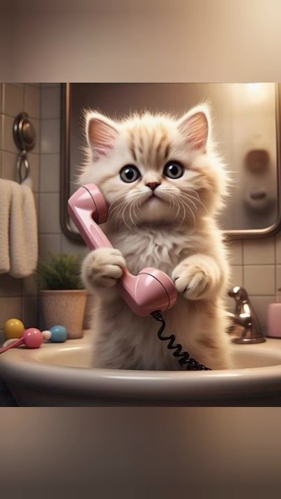 "This Cat Thinks She's on The Voice 😹🎤"