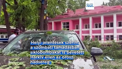 Az orosz légierő után a tüzérség is csapást mért Harkivra