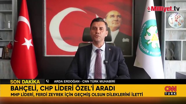 MHP lideri Bahçeli, Ferdi Zeyrek için CHP lideri Özel'i aradı
