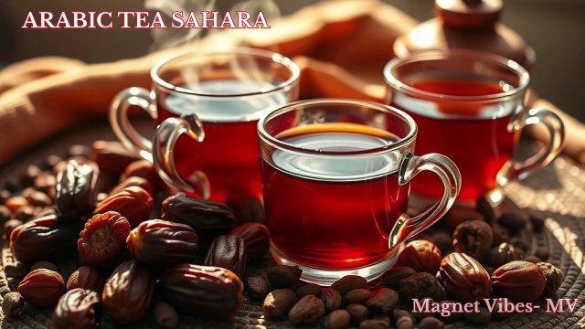 Arabic Tea Sahara | Arabic tea with dry fruits | Traditional Arabic tea | Beautiful Arabic Music