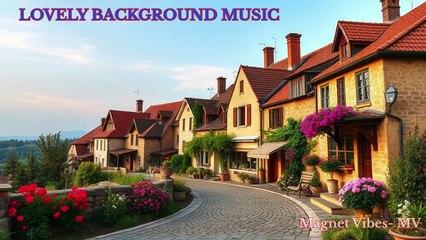 Background Music with lovely look of homes by road side