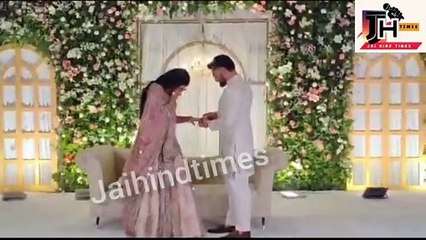 क्रिकेटर रिंकू सिंह और सपा सांसद प्रिया की सगाई हुई: रिंग पहनकर रो पड़ीं प्रिया #rinkusingh #jaihindtimes