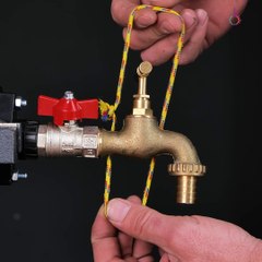 Remove a stuck faucet with this hack