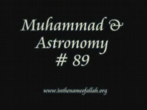 89 Muhammad & Astronomy