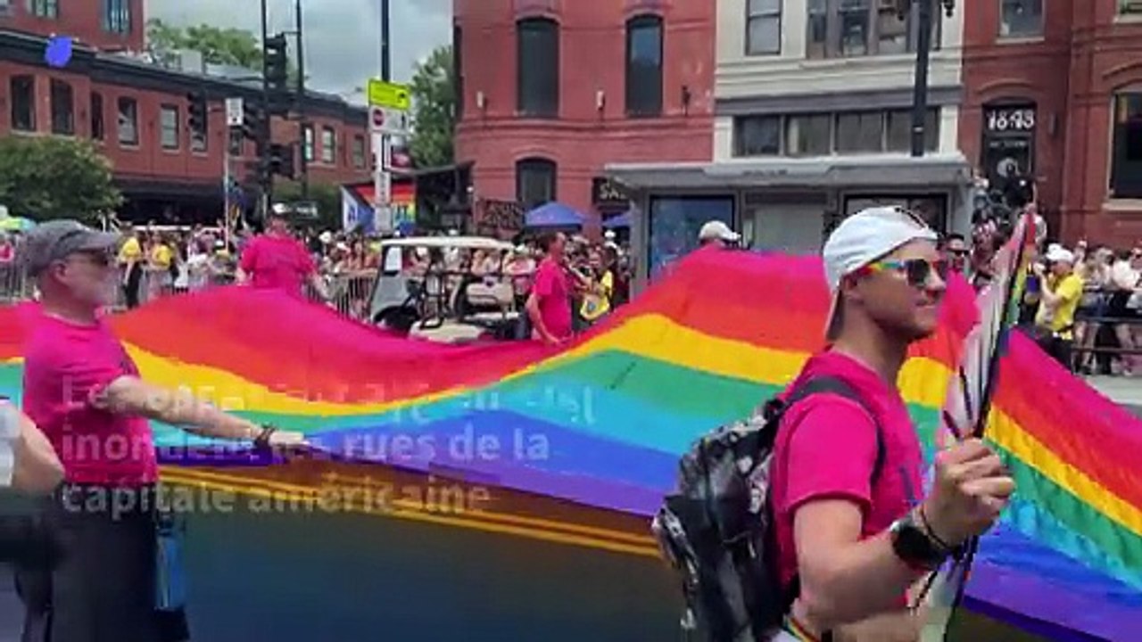 A Washington une marche des fiertés mondiale en pied de nez à Trump