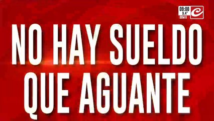 Fuertes recortes en alimentos, ropa y salidas