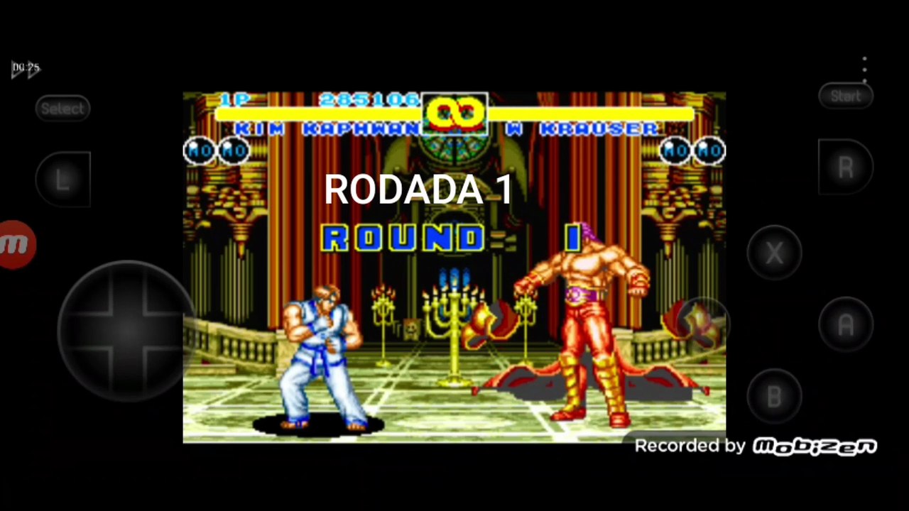 Fatal Fury 2 Kim Kaphwan vs Wolfgang Krauser fala de vitória do Wolfgang Krauser em português