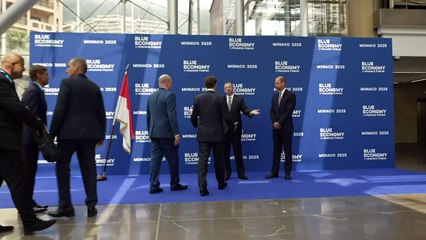 Prince William attends ocean forum in Monaco