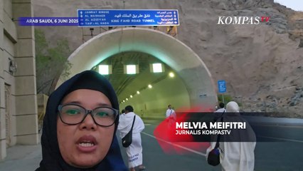 Perjalanan Jurnalis KompasTV Jalan Kaki Menuju Mina untuk Lempar Jumrah