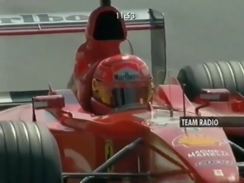 F1 – Michael Schumacher (Ferrari V10) lap in qualifying – Italy 2000 (02)