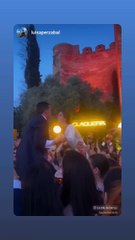 Así fue la divertida fiesta de la boda del actor Jaime Lorente y Marta Goenaga