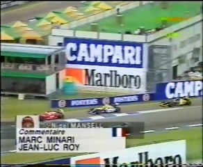1992 Formula-1 R16 Australian Grand Prix Warmup