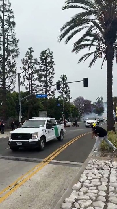 En medio del caos en Los Ángeles, Trump decidió...