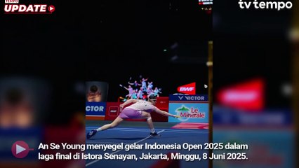 An Se Young Juara di Final Indonesia Open 2025