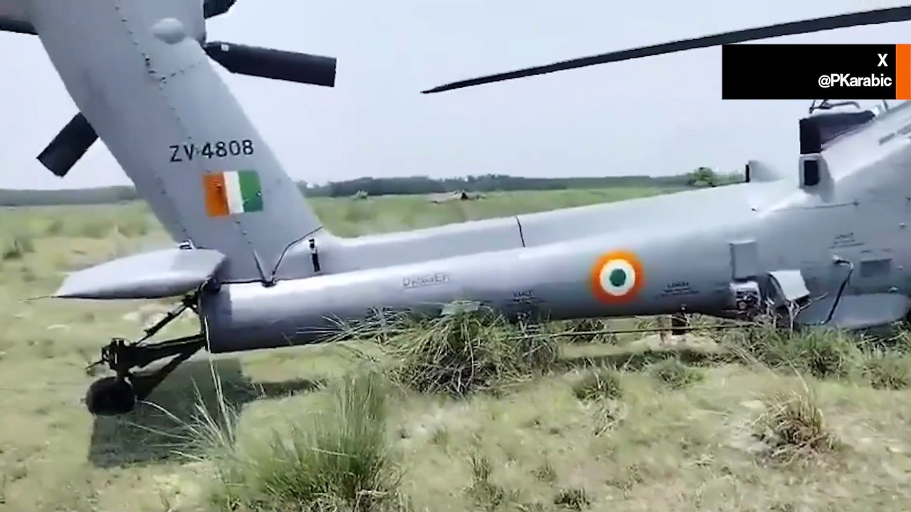 VIDEO: AH-64E Apache führt Notlandung in Indien durch