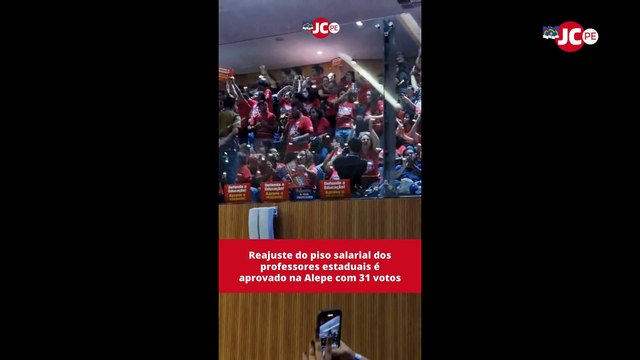 Reajuste do piso salarial dos professores da rede estadual é aprovado na Alepe