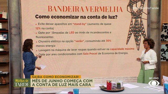 Conta de luz mais cara em junho de 2025: saiba como economizar | Melhor da Tarde