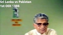 Sri Lanka vs Pakistan Closing Remarks 1st ODI, Kandy, March 02, 1986