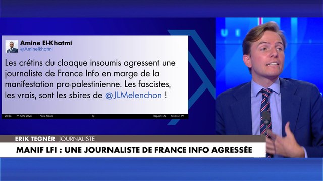 Erik Tegner : «Les gens de La France insoumise sont très sectaires»