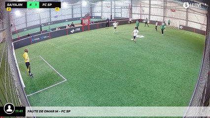 Faute de Omar M - Fc Sp