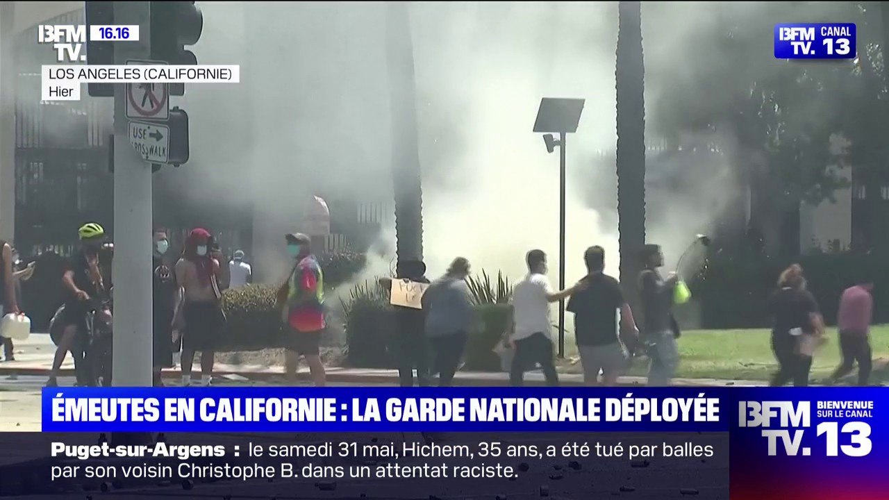 Émeutes en Californie: depuis ce vendredi, des heurts opposent des opposants aux expulsions massives de sans-papiers et des agents fédéraux