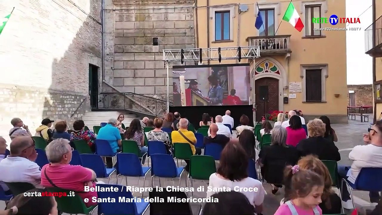 Bellante riapre la Chiesa di Santa Croce e Santa Maria della Misericordia