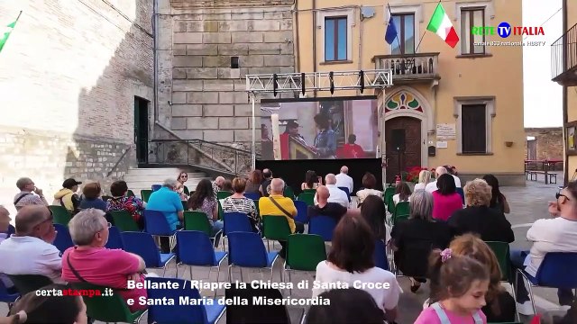 Bellante riapre la Chiesa di Santa Croce e Santa Maria della Misericordia