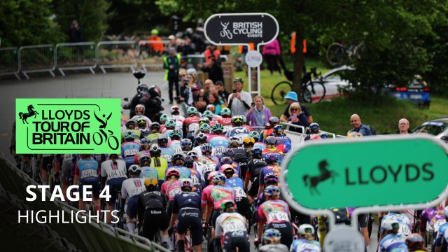 Cycling - Tour of Britain Women 2025 - Stage 4 Highlights - Ally Wollaston and Cat ferguson duel for GC