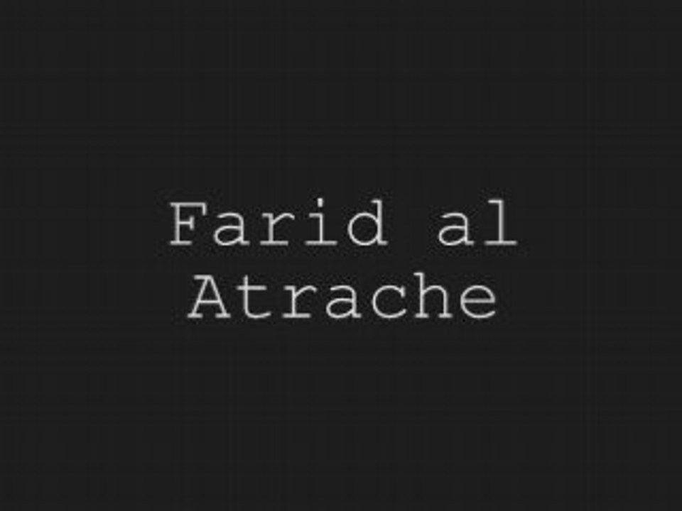 Farid al Atrache