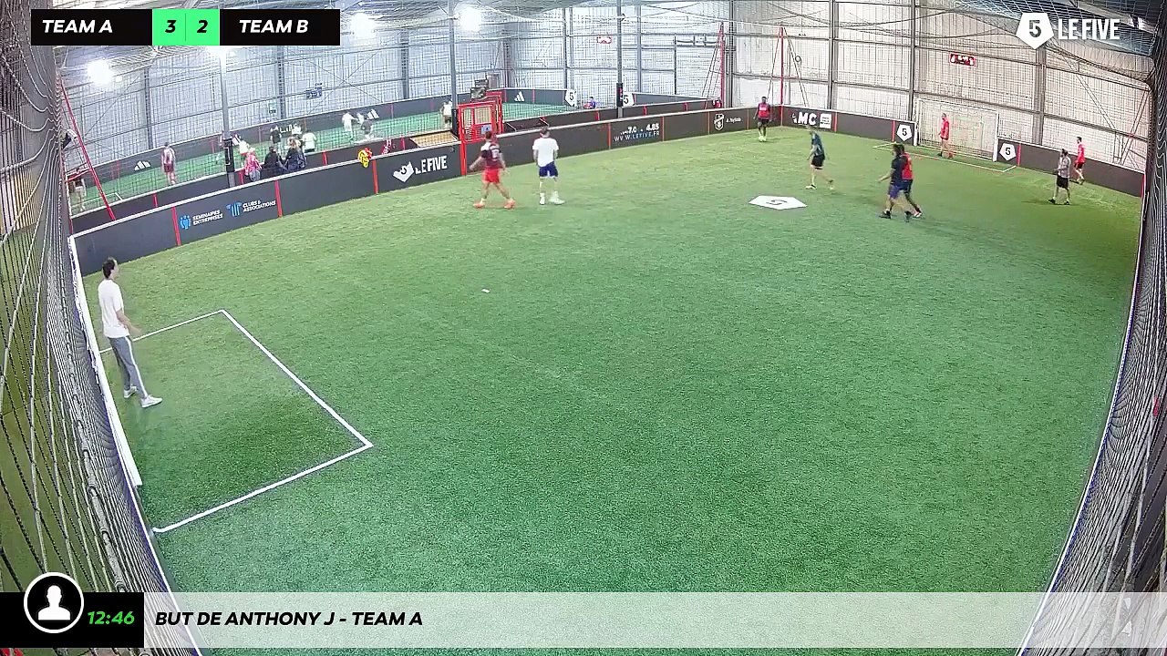 But de Anthony J - Team A