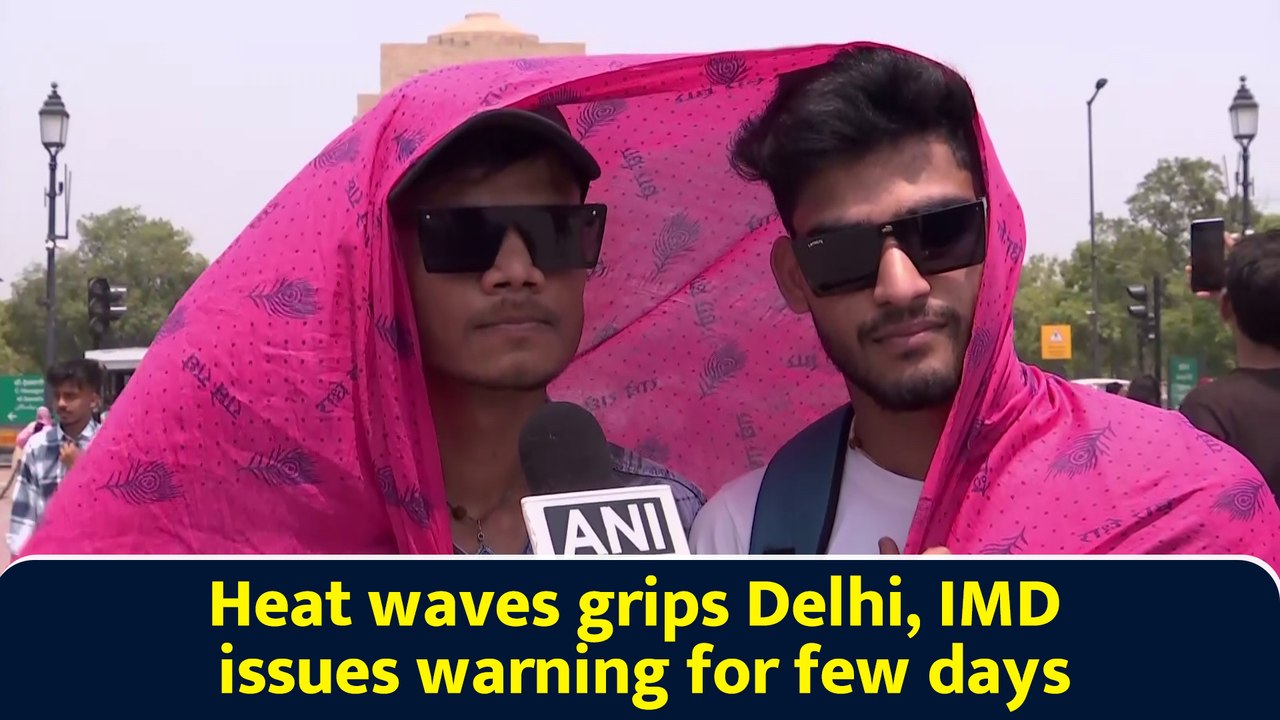 Heat waves grips Delhi, IMD issues warning for few days