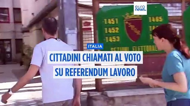 Referendum lavoro e cittadinanza: si vota domenica e lunedì