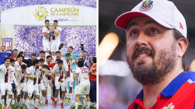Tapatío se lleva el Campeón de Campeones y así lo festeja Amaury Vergara en medio de la crisis en Chivas