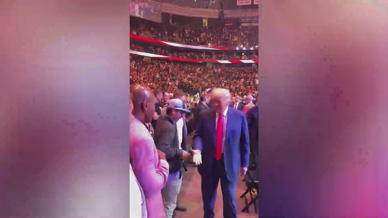 Trump and Mike Tyson’s Emotional Handshake at UFC 316 Stuns the Crowd