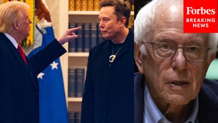 JUST IN: Bernie Sanders Give Unvarnished Take On Trump-Musk Public Feud