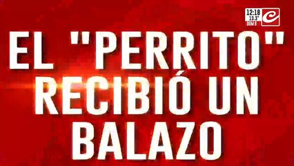 El "Perrito" Barrios está herido de bala