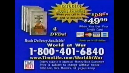 Time Life World At War Commercial｜2008